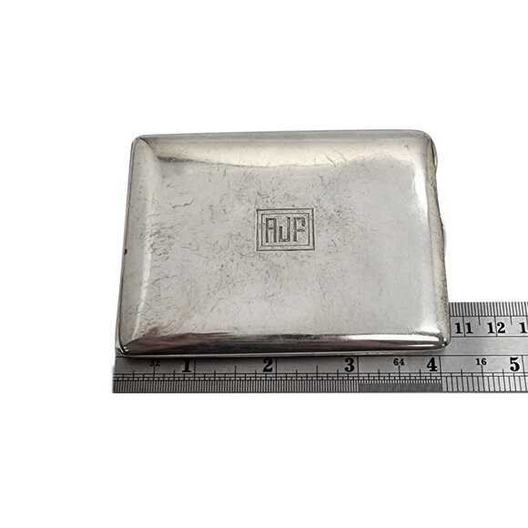 Tiffany & Co Sterling Silver Cigarette Case with Monogram #15043 - Picture 9 of 9